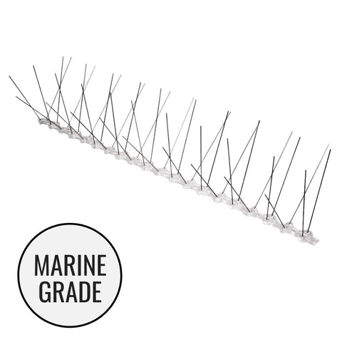 Anti Bird Spikes - Wide - Marine Grade