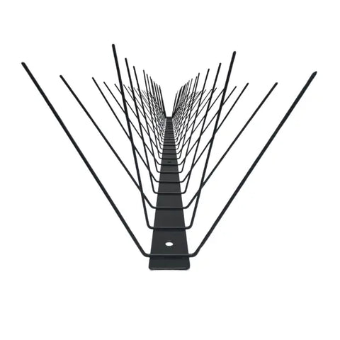Stainless Steel Bird Spikes - Wide - Black