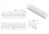 Extra Dense Bird Spikes