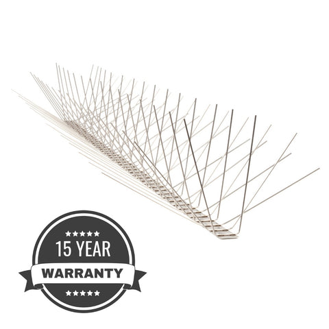 Stainless Steel Bird Spikes - Extra Wide